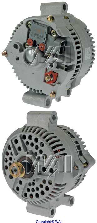 # 7768N (20228102) - Alternator, 130 Amp, 12 Volt, CW, w/o Pulley, 03:00 Plug Clock, Replaces Ford 3G Series