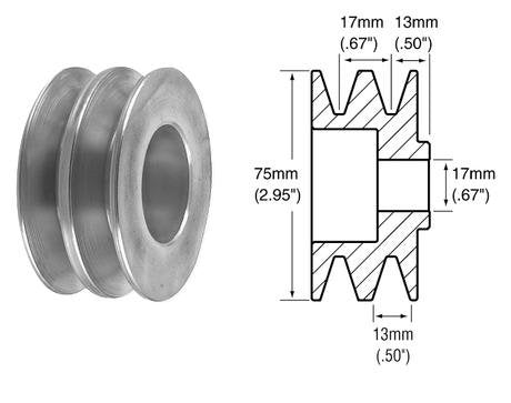 # 242259 5-Groove Pulley