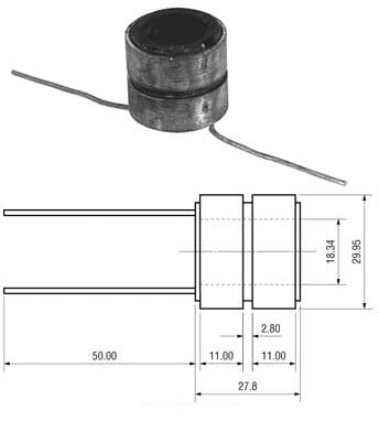 # 281853 - Slip Ring, Rotor, For Delco 10DN, 10SI, 27SI Series Alternators