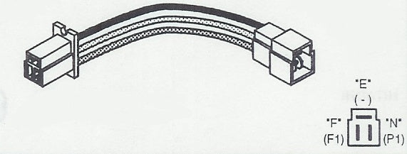 # W920 - Nipponsenso (Denso) Alternator Adapter Harnesses. Allows one alternator to be used in all "clock" positions.