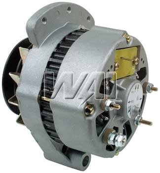 # 7377N - Alternator,  51 Amp, 12 Volt, CW, Negative. Ground, 1-Groove Pulley, replaces lower amp units