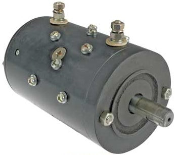 # 826858 - Winch Motor, Prestolite type OE# 46-4071, MMQ-4004, MMQ-4004S, Winch Motor 12 Volt, CW/CCW, .625 Dia. Shaft, Venco, Venturo-Santa Anita