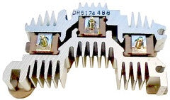 Part # DR5174 - Bridge Rectifier with  6-Jumbo Avalanche Diodes For 17SI, 21SI, 22SI, 33SI, 34SI, CS144 early style Alternators FOR USE ON GM Vehicles