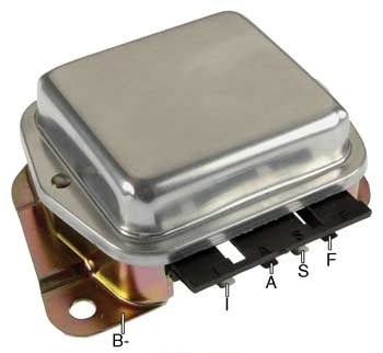 # F540HD - Voltage Regulator, 12 Volt, B-Circuit, 14.2 Vset, Negative Ground, For Ford 1G Series Alternators