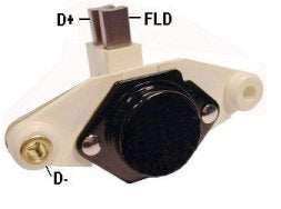 # IB350 (359102) - Voltage Regulator, Brush Holder Assembly for Bosch Alternators - 12 Volt, A-Circuit, 14.1 Volt set point