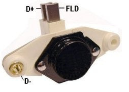 # IB353 (359104) - Voltage Regulator, Brush Holder Assembly for Bosch Alternators - 12 Volt, A-Circuit, 14.5 Volt set point