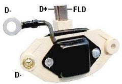 # IB365 - Voltage Regulator, Brush Holder Assembly for Bosch Alternators - 24 Volt, A-Circuit, 28.5 Volt set point