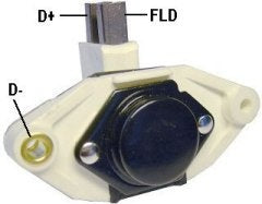 # IB369 - Voltage Regulator, Brush Holder Assembly for Bosch Alternators - 24 Volt, A-Circuit, 28.0 Volt set point