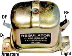 # IB390 (81-91900) - Voltage Regulator for Bosch Generators - 12 Volt, A-Circuit, 14.5 Volt set point