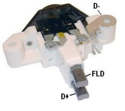 # IB512 (359123) - Voltage Regulator, Brush Holder Assembly for Bosch Alternators - 12 Volt, A-Circuit, 14.5 Volt set point