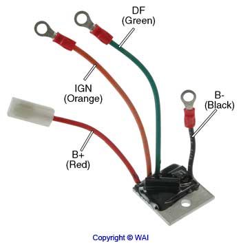 # IB8315 - Voltage Regulator, 12 Volt, A-Circuit, 14.2 Vset, For Bosch Alternator