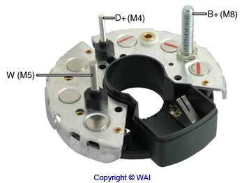 # IBR315 - Bridge Rectifier, 24 Volt, For Bosch 489 Series Alternators