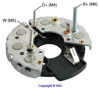 # IBR325 - Bridge Rectifier, 12 Volt, For Bosch Alternators