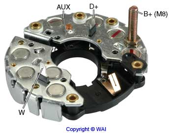 # IBR350 - Bridge Rectifier, 12 Volt, For Bosch 469 Series Alternators