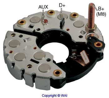 # IBR351 - Bridge Rectifier, 12 Volt, For Bosch 469 Series Alternators