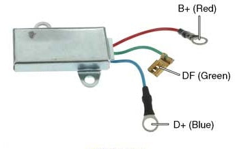 # IF8603 - Regulator, 12 Volt, A-Circuit, 14.3 Vset, For Femsa Alternators