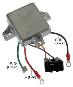 # M5153A - Voltage Regulator, 12 Volt, B-Circuit, 15.0 Vset, For RA/8AR Series Alternators