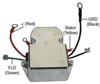 # M5249A -  Voltage Regulator For: Leece-Neville / Motorola 8LHA Series Alternators