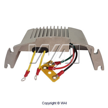 # M5563 - Voltage Regulator, 12 Volt, A-Circuit, Low Side Drive Regulator, AC, AC, FLD, B+, B- Terminals, 14.3 Vset, For Motorola Alternators