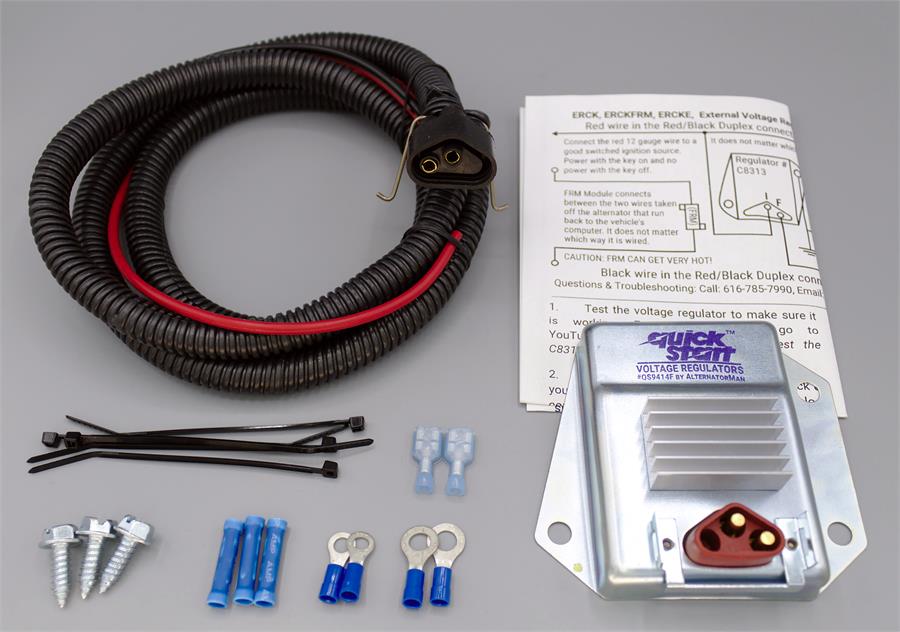 Finned External Voltage Regulator Conversion Kit