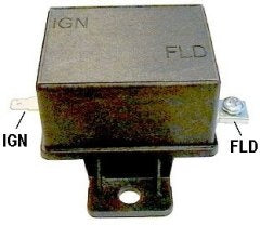 # C8010 - Voltage Regulator, 12 Volt, B-Circuit, 14.3 Vset, Negative Ground, Chrysler Round Back Alternators