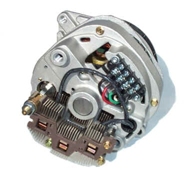 CS144-ER-DR140 - Alternator, CS144. Dual Rectifier, External Regulated