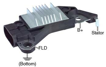 # D702SE - Self Exciting ( One Wire ) Voltage Regulator For: Delco type CS130D, CS121D, Series Alternators. TOP QUALITY