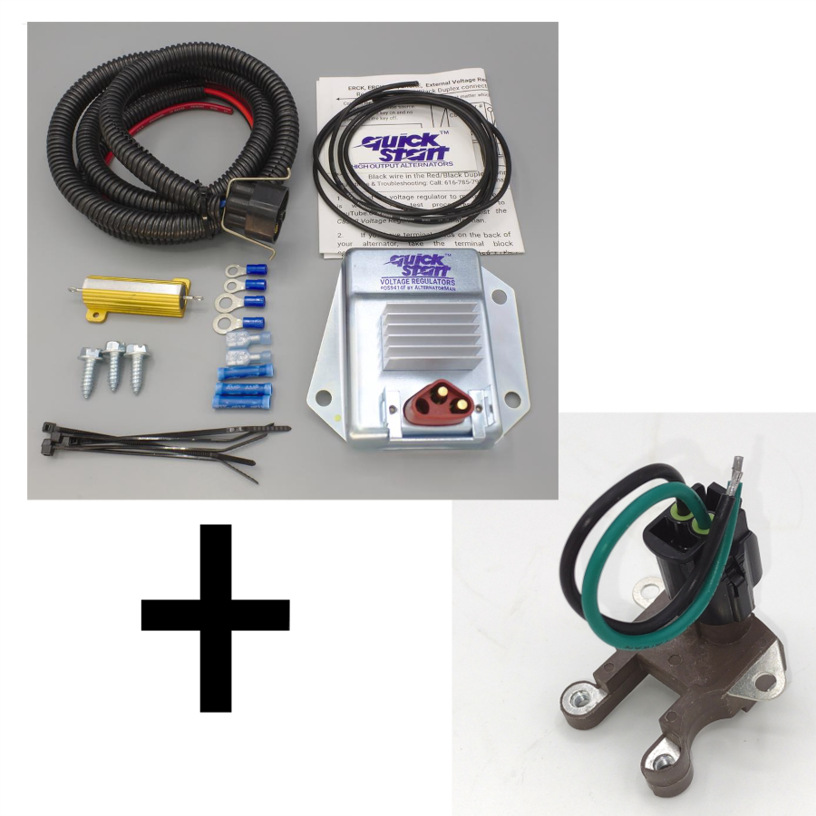 FRM + 071 Finned External Voltage Regulator Combo Kit