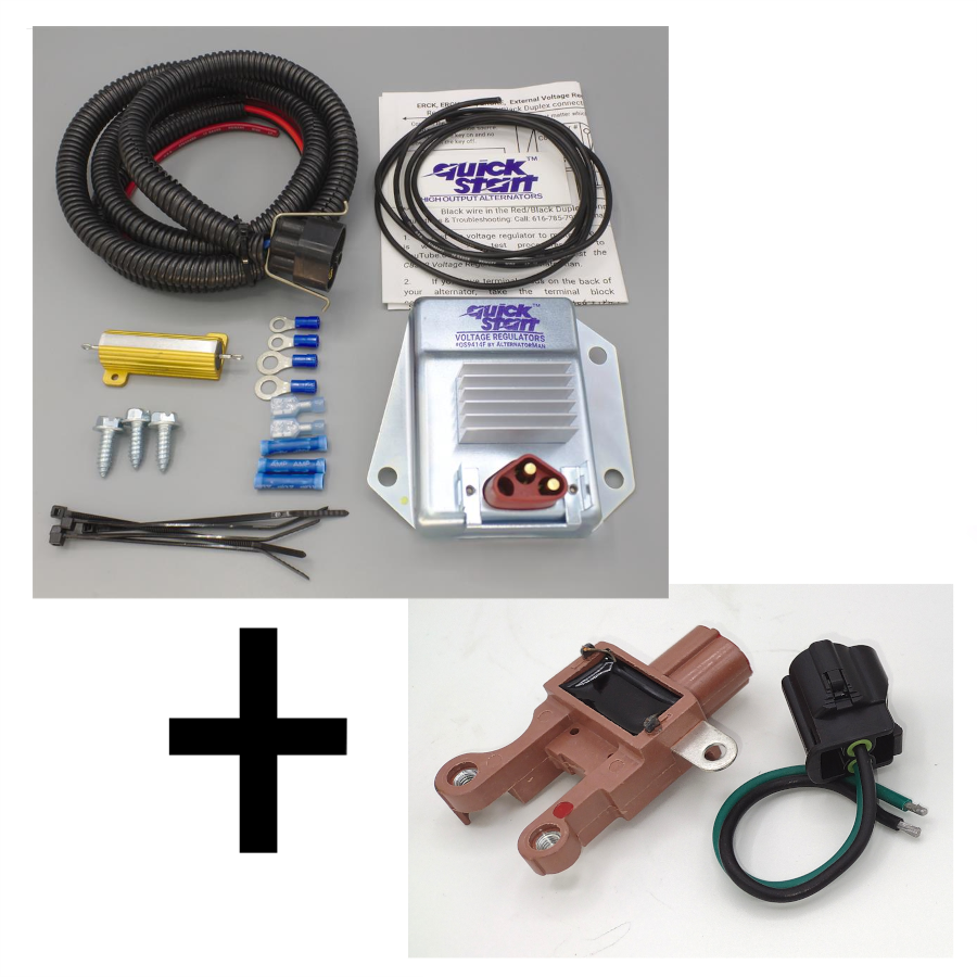 FRM + 081 Finned External Voltage Regulator Combo Kit