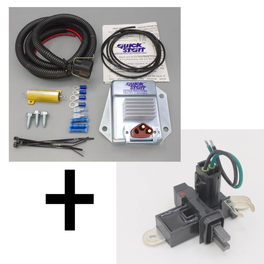 FRM + 091 Finned External Voltage Regulator Combo Kit