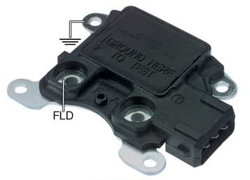 # F785 - Voltage Regulator, 12 Volt, A-Circuit, I-S-A Terminals, 14.6 Vset, w/o LRC, For Ford 3G Series Alternators