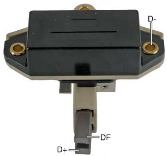 # IB316 Voltage Regulator for Bosch Alternators, Early-style housing fits late applications.