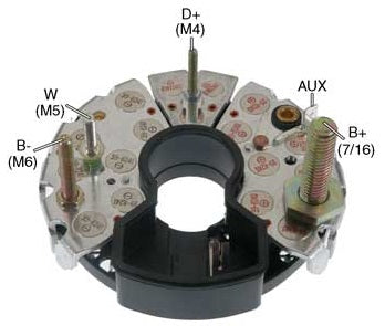 # IBR954HD (IBR954A) - Bridge Rectifier for Bosch 135 Amp Alternator, Heavy Duty version of IBR954