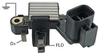 # IH237 - Voltage Regulator / Brush Holder Assembly - For Hitachi Alternators Used On: 1984-1989 Nissan