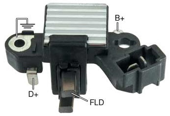 # IH240 - Voltage Regulator / Brush Holder Assembly For Hitachi Type Alternators On Holden Commodore, Subaru Applications