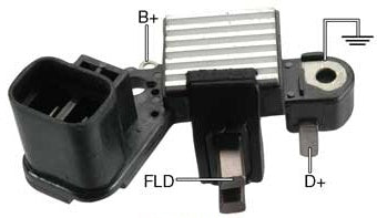 # IH250 - Voltage Regulator / Brush Holder Assembly - For Hitachi Alternators Used On Nissan Bluebird