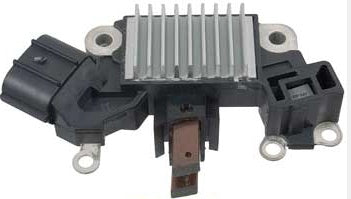 Part # IH743 - Voltage Regulator / Brush Holder Assembly For Hitachi Type Alternators On Subaru (Japan) Applications