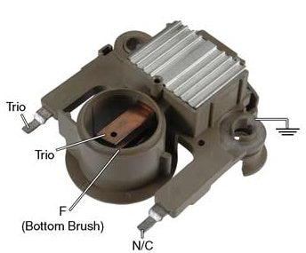 # IM232 - Voltage Regulator/ Brusholder Assembly Used On: Ford (Europe)