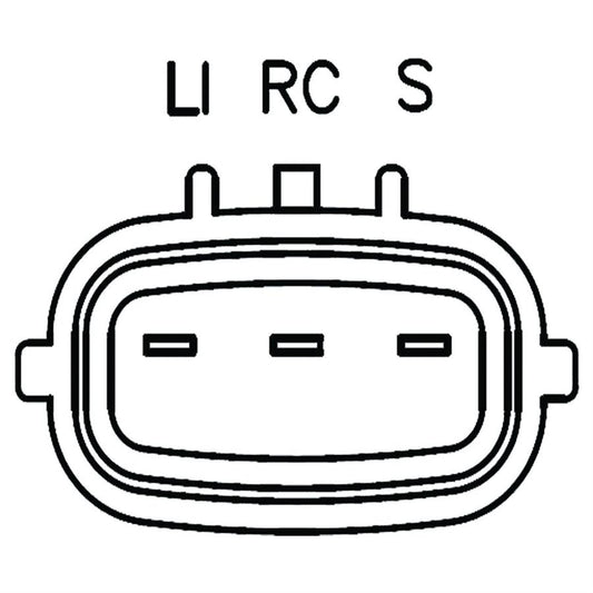 # IN6342 -  Voltage Regulator, 12 Volt, A-Circuit, LI-RC-AS Terminals, 14.0 Vset