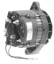 Part # 12176N-6G (1231031MD) TOP QUALITY Mando Type 65 Amp/12 Volt Marine Alternator - Bi-directional, 6-Groove Pulley Used On Mercury Mercruiser