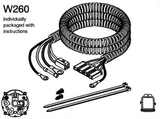 # W260 - Repair Wiring Harness, For Delco 10DN Series Alternators